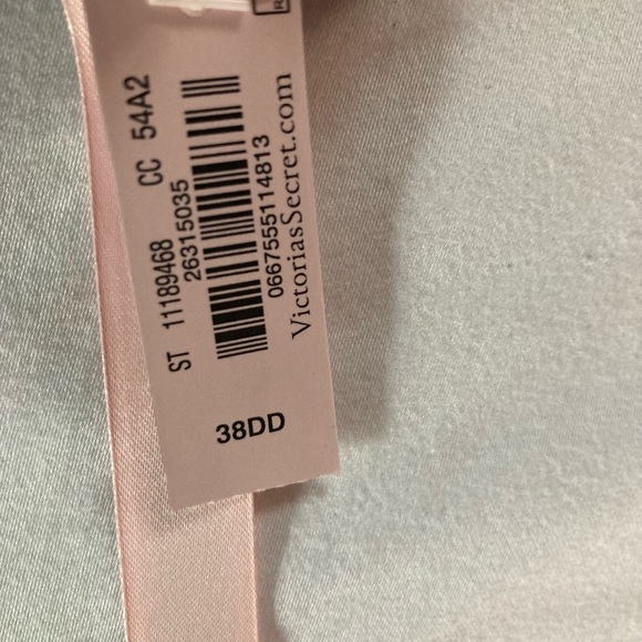 VS Dream Angels Lightly Lined Demi Wireless Bra 38DD NWT & matching panty set - Picture 8 of 12